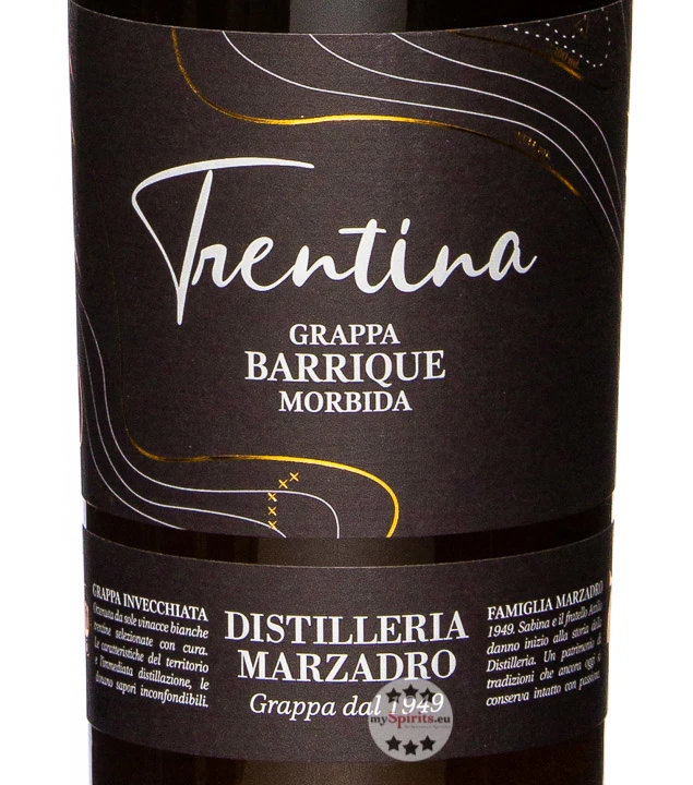 Marzadro La Trentina Barrique Grappa Morbida 4 Marzadro La Trentina Barrique Grappa Morbida – Bild 2