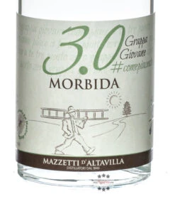 Mazzetti 3.0 Grappa Morbida 1l -Spirituosengeschäft mazzetti grappa 3 0 morbida 1 liter 2