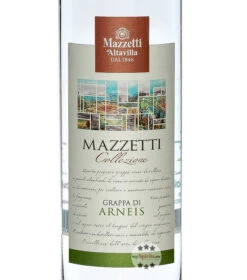 Mazzetti Grappa Di Arneis -Spirituosengeschäft mazzetti grappa arneis 0 7 liter 7