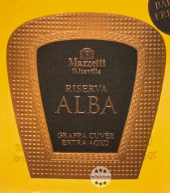Mazzetti Alba Grappa Riserva -Spirituosengeschäft mazzetti grappa riserva alba 0 7 liter 5