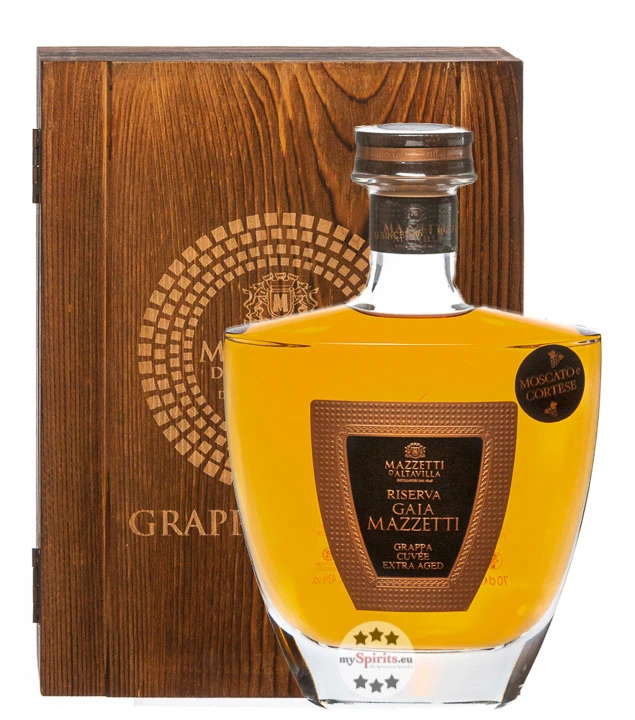 Mazzetti Riserva Gaia Grappa 3 Mazzetti Riserva Gaia Grappa