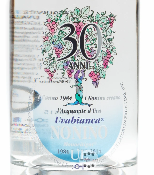 Grappa Nonino ÙE Uvabianca Traubenbrand 0,35 L 5 Grappa Nonino ÙE Uvabianca Traubenbrand 0,35 L – Bild 3