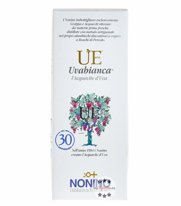 Grappa Nonino ÙE Uvabianca Traubenbrand 0,35 L 6 Grappa Nonino ÙE Uvabianca Traubenbrand 0,35 L – Bild 4