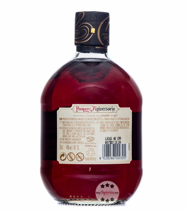 Pampero Aniversario Reserva Exclusiva Rum 6 Pampero Aniversario Reserva Exclusiva Rum – Bild 4