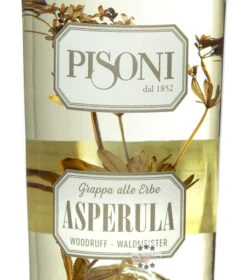 Pisoni Asperula Grappa - Waldmeister -Spirituosengeschäft pisoni grappa asperula 0 7 liter 3