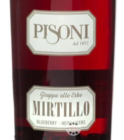 Pisoni Grappa Mirtillo - Heidelbeere -Spirituosengeschäft pisoni grappa mirtillo 0 7 liter 3