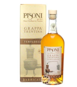 Pisoni Grappa Barricata Teroldego