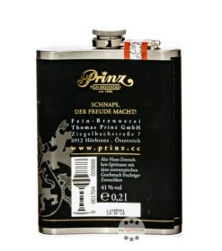 Prinz Flachmann Alte Haus-Zwetschke 0,2l -Spirituosengeschäft prinz alte haus zwetschke 02 liter flachmann 1