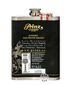 Prinz Flachmann Alte Wald-Himbeere 0,2l 7 Prinz Flachmann Alte Wald-Himbeere 0,2l -Spirituosengeschäft prinz alte wald himbeere 02 liter flachmann 1