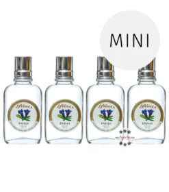 Prinz Flachmann 4er Set Enzian-Schnaps