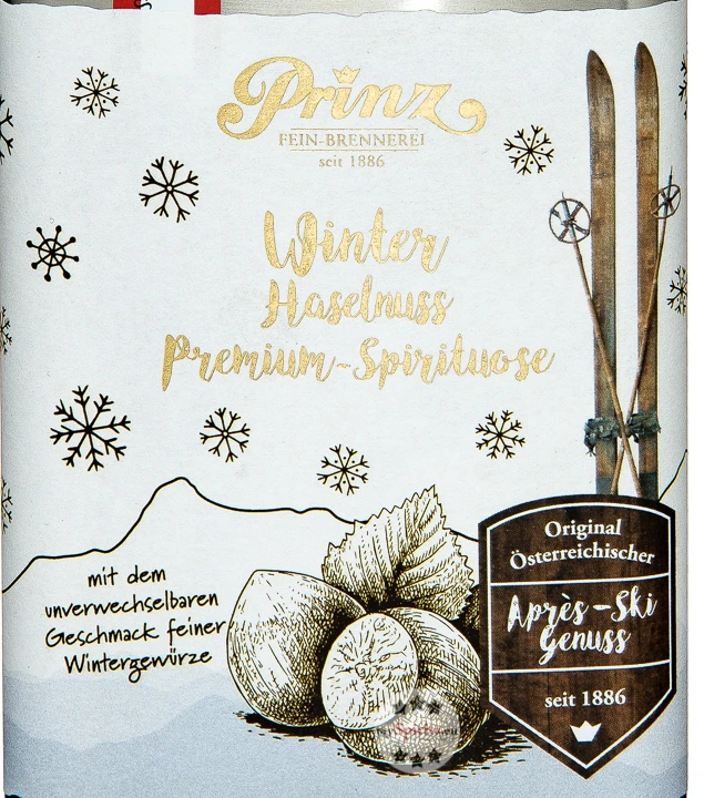 Prinz Flachmann Winter Haselnuss 0,2l 4 Prinz Flachmann Winter Haselnuss 0,2l – Bild 2
