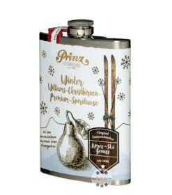 Prinz Flachmann Winter Williams-Christbirne 0,2l -Spirituosengeschäft prinz flachmann winter williams christbirne 02 liter 1