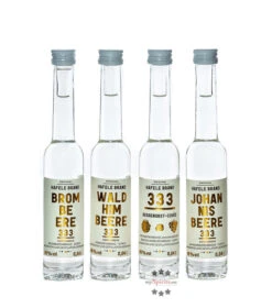 Prinz Geschenkset Hafele Brand 333 „Feinste Beeren“ -Spirituosengeschäft prinz hafele 333 genusspaket feinste beeren 4 x 004 liter flasche 3