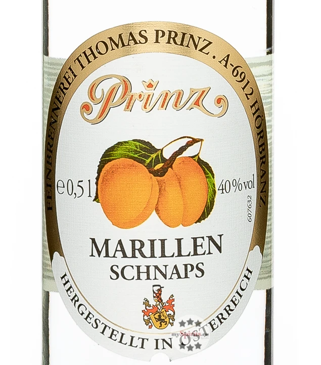 Prinz Marillen-Schnaps 0,5l 4 Prinz Marillen-Schnaps 0,5l – Bild 2