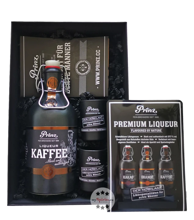 Prinz Geschenk-Set Nobilant Männerbox Kaffee 3 Prinz Geschenk-Set Nobilant Männerbox Kaffee