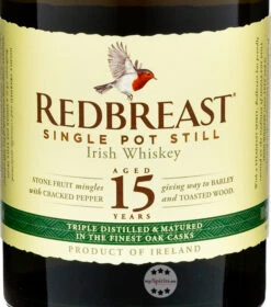 Redbreast 15 Jahre Whiskey -Spirituosengeschäft redbreast 15 yo whiskey 07 l 4