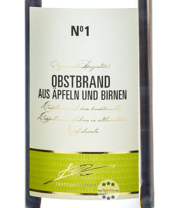 Schlossbrennerei Tegernsee Obstbrand No. 1 4 Schlossbrennerei Tegernsee Obstbrand No. 1 – Bild 2