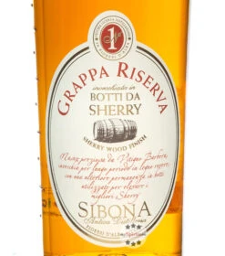 Sibona Grappa Riserva Botti Da Sherry -Spirituosengeschäft sibona grappa riserva botti da sherry 0 5 liter flasche 5
