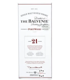 Balvenie Portwood 21 Jahre Single Malt Whisky -Spirituosengeschäft the balvenie 21 jahre portwood whisky 07 liter 2