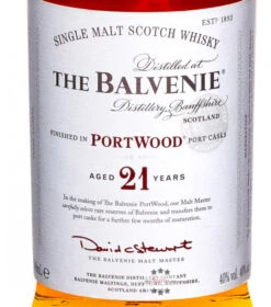 Balvenie Portwood 21 Jahre Single Malt Whisky -Spirituosengeschäft the balvenie 21 jahre portwood whisky 07 liter 5
