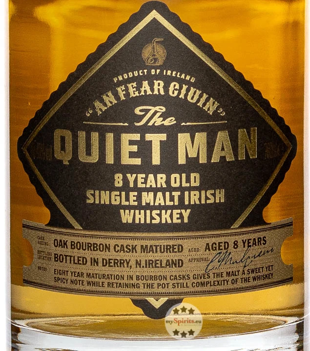 Quiet Man 8 Jahre Single Malt Irish Whiskey 5 Quiet Man 8 Jahre Single Malt Irish Whiskey – Bild 3