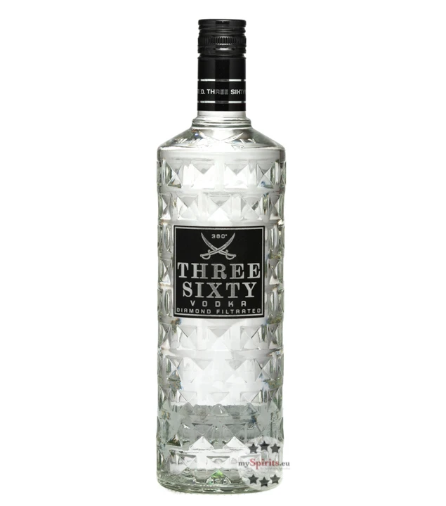 Three Sixty Vodka 1l 3 Three Sixty Vodka 1l