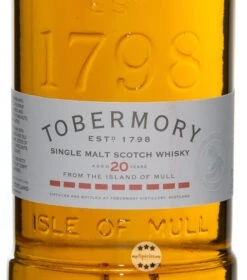 Tobermory 20 Single Malt Whisky -Spirituosengeschäft tobermory 20 single malt whisky 07 gift box 5