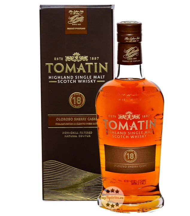 Tomatin 18 Highland Single Malt Whisky 3 Tomatin 18 Highland Single Malt Whisky