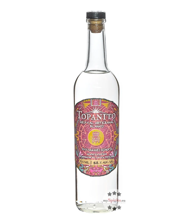 Topanito Mezcal Blanco 52 % 3 Topanito Mezcal Blanco 52 %