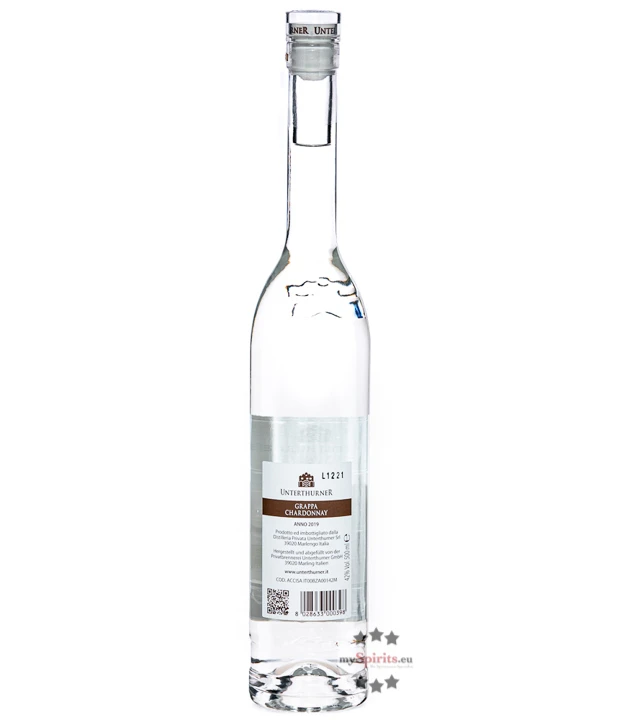 Unterthurner Grappa Chardonnay Vitae 5 Unterthurner Grappa Chardonnay Vitae – Bild 3