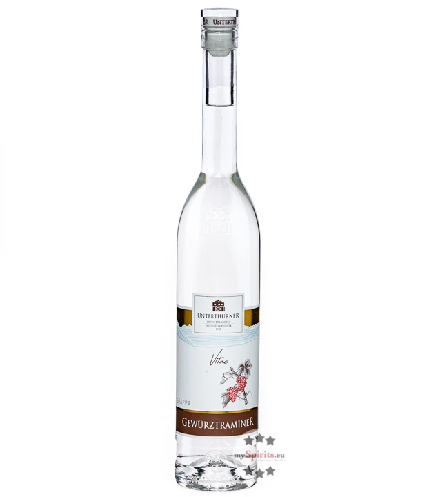 Unterthurner Grappa Gewürztraminer 3 Unterthurner Grappa Gewürztraminer