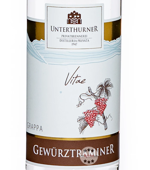 Unterthurner Grappa Gewürztraminer 4 Unterthurner Grappa Gewürztraminer – Bild 2