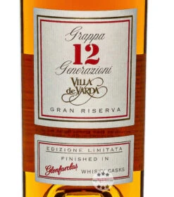 Villa De Varda Grappa 12 Generazioni Glenfarclas Finish 9 Villa De Varda Grappa 12 Generazioni Glenfarclas Finish -Spirituosengeschäft villa de varda grappa 12 generazioni 07 liter 5