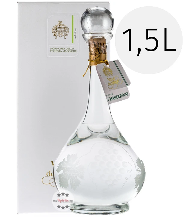 Villa De Varda Grappa Chardonnay Mormorio Della Foresta 1,5l 3 Villa De Varda Grappa Chardonnay Mormorio Della Foresta 1,5l