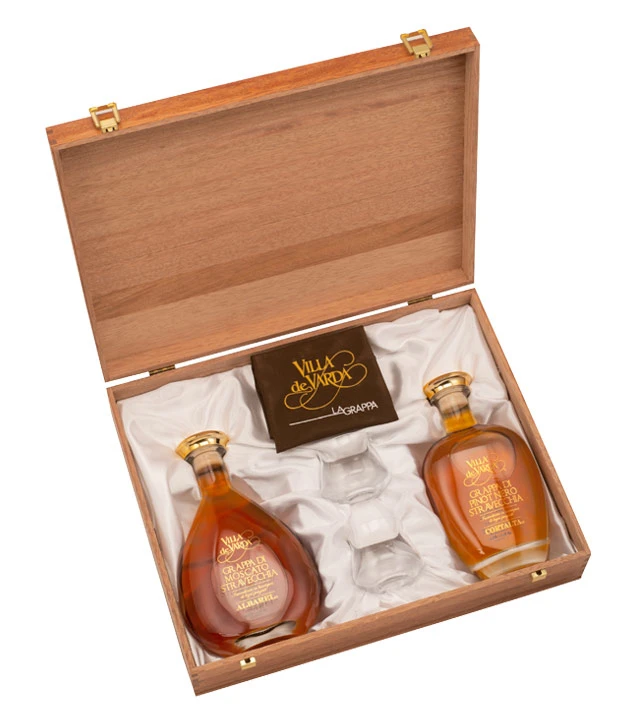 Villa De Varda Grappa Geschenkset Alta Selezione Duetto 3 Villa De Varda Grappa Geschenkset Alta Selezione Duetto