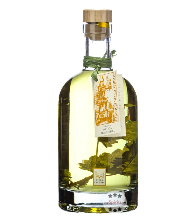Villa Laviosa Grappa Ortica Brennnesselgrappa 0,5l 3 Villa Laviosa Grappa Ortica Brennnesselgrappa 0,5l